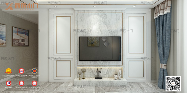 西匠木门—现代简约的白色装修风格
