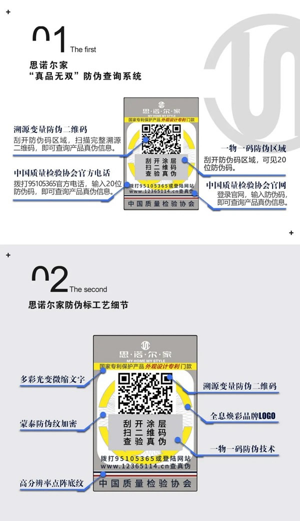 思诺尔家防伪查询系统重磅升级，为正品保驾护航