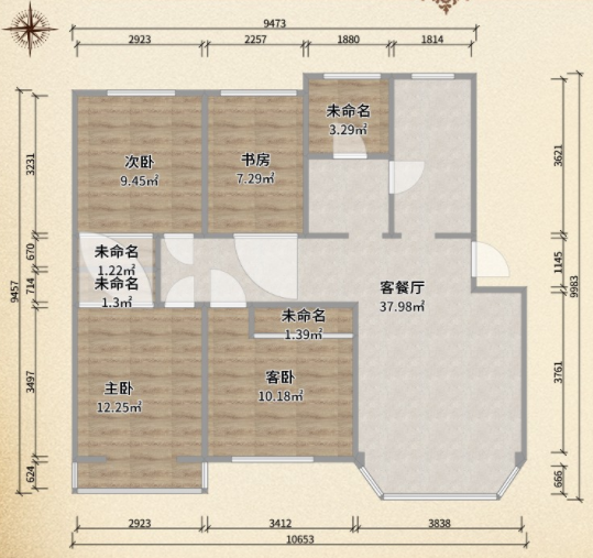 85.5m²极简自然家装风，清雅又大方！