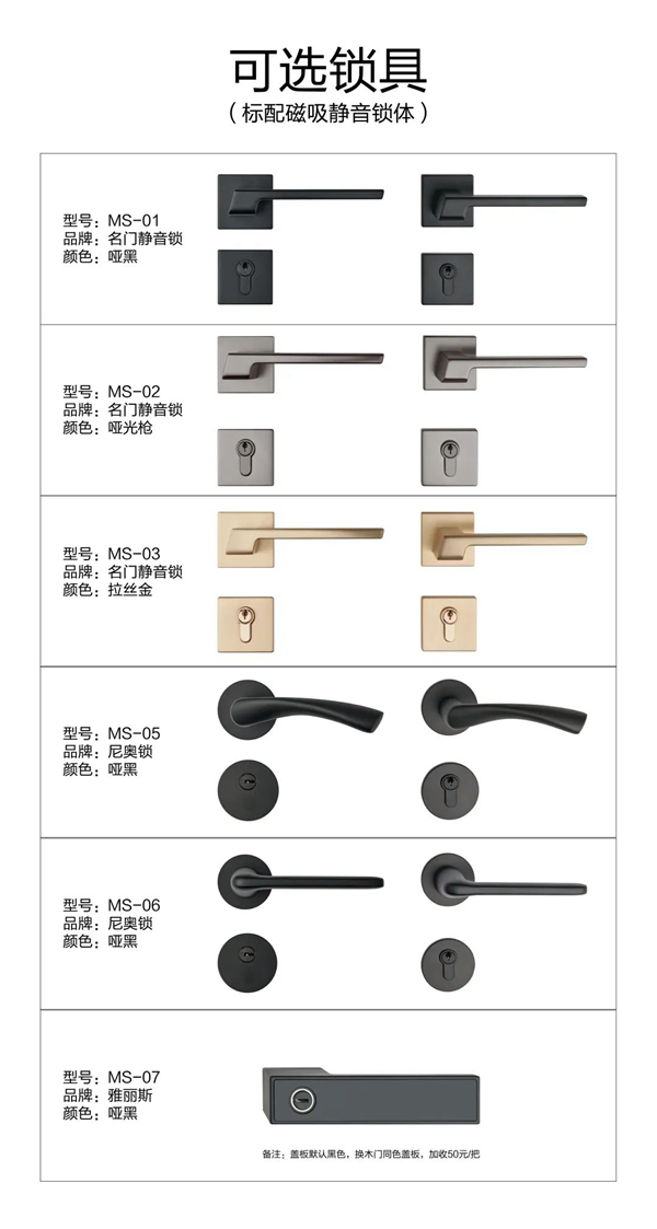 安装简单快捷 | 希爵木门免费为您开锁孔